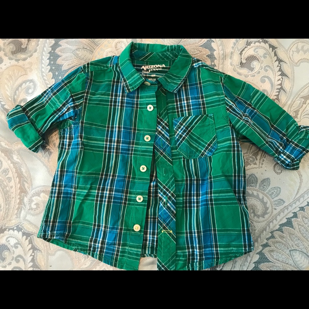 Arizona Jean boys Button down shirt